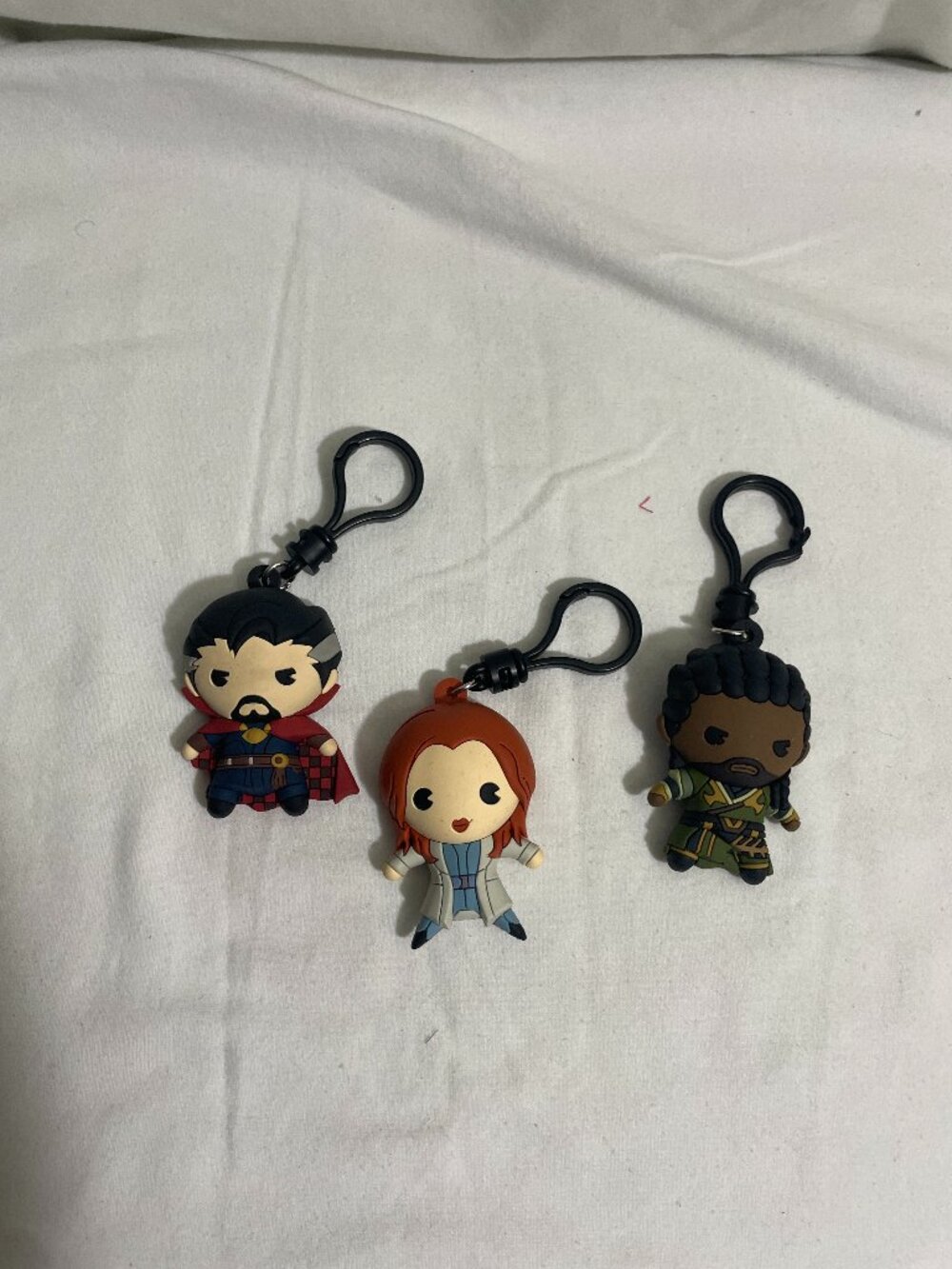 Marvel Doctor Strange Figural Bag Clips Lot of 3 Christine Palmer Mordo